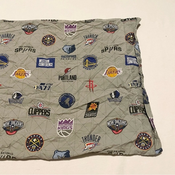 Pottery Barn Teen NBA Western Conference Pillow Case x2 - Picture 13 of 16